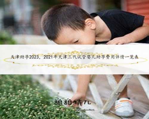 天津助孕2023，2021年天津三代试管婴儿助孕费用详情一览表