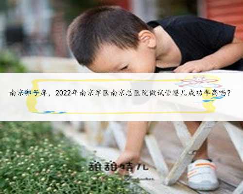 南京卵子库，2022年南京军区南京总医院做试管婴儿成功率高吗？